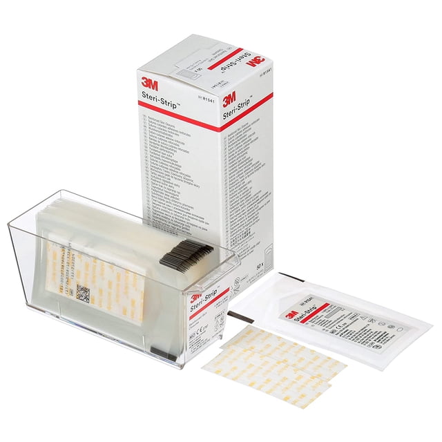 Vendajes adhesivos Steri Strip 3M R 1541 de 6 mm x 75 mm x 50 unidades
