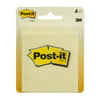 "Post-it 3"" x 3"" Adhesive Note, Canary, 4 Pads"