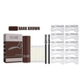 thumbnail image 1 of Polvo para cejas Seal Eyebrow Powder Stick Thrush Artifact Hairline Shadow Powder Eyebrow Printing Eyebrow Powder Set Durable Waterproof And Sweatproof | 410790,2 piezas, marrón oscuro, 1 of 5