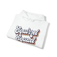 thumbnail image 4 of Squirrel Squad Retro Lover Woodland 70s Hoodie, Gifts, Hooded Sweatshirt, 4 of 4