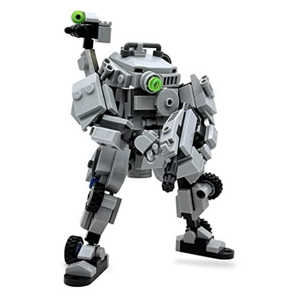 MyBuild Mecha Frame Fuerzas Armadas Stryker 7003 Robot Mech gris claro y caja de armas Air MyBuild MyBuild