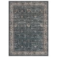 thumbnail image 2 of Washable Area Rugs, Black 5'X7' Antique Distressed Large Rug for Living Room, Modern Non Slip Stain Resistant Vintage Print Accent Carpet Floor Mat for Bedroom Dining Office Farmhouse, 2 of 6