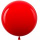 thumbnail image 1 of Globos Bezente Red Giant de 36 pulgadas, paquete de 8, Jumbo Latex, rojo, 1 of 9