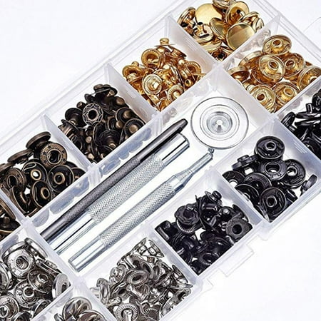

Labakihah hardware Fastener Tool Studs With Fixing Set Tools Press Snap Button Kit 100 For Clothing Tools & Home Improvement