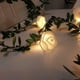 thumbnail image 5 of Guirnalda de luces LED navideñas con forma de rosa de 3 metros y 20 ledes, funciona con pilas, para decoración de exteriores, bodas, jardines y fiestas, 5 of 12