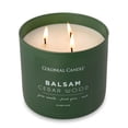 thumbnail image 3 of Colonial Candle Balsam Cedarwood 14.5 oz 3 Wick Candle, Evergreen, 3 of 6