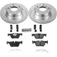 thumbnail image 3 of PowerStop Rear Z23 Evolution Sport Carbon-Fiber Ceramic Brake Pad and Drilled & Slotted Rotor Kit Fits: BMW Select Models K6656, 3 of 10