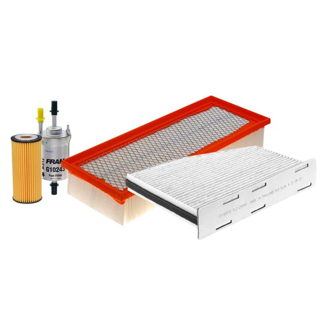 Kit De Filtro De Aire, Filtro de Aceite, Filtro de Combustible y Filtro de Cabina 4 PIEZAS Compatible con Volkswagen Jetta L4 1.8L DE 2014 A 2016