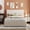 Beige, variant on Gray Full Size Upholstered Platform Bed with a Hydraulic Storage System
