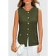thumbnail image 5 of Chaleco tipo suéter PRETTYGARDEN para mujer 2025, verde, talla S, 5 of 9