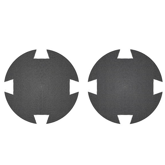 husxh 2/4 Pack Fan Dust Filter Breathable Ventilation Cooling Fan Dust Mesh Fan Dustproof Cover for PS5 Slim for PlayStation 5 Slim