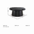 thumbnail image 3 of Signature Design by Ashley Wimbell Solid Wood Coffee Table in Black, 3 of 9
