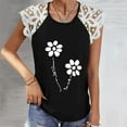 thumbnail image 2 of Cathalem Women Tank Tops Spaghetti Double Layer Crop Tank Top,Black XXL, 2 of 5