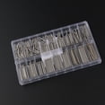 thumbnail image 2 of 360pcs Stainless Steel Watch Band Strap Link Pin Double Flange Spring Bars in 18 Different Sizes - 8mm-25mm (Silver), 2 of 7