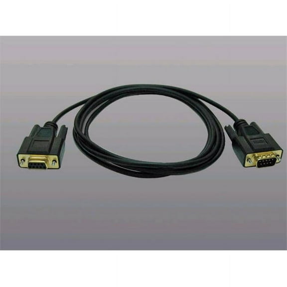 Null Modem Gold Cable DB9M/F - 6in