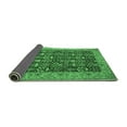 thumbnail image 2 of Ahgly Company Indoor Square Persian Emerald Green Traditional Area Rugs, 7' Square, 2 of 4