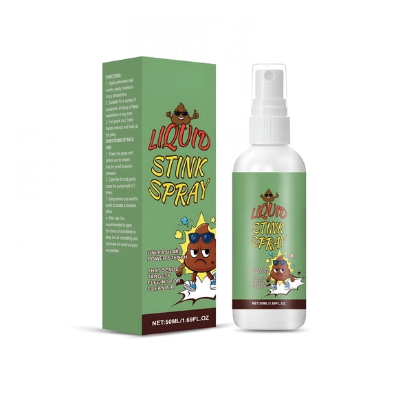 BESTSKY Realistic Fart Spray Prank Toys - Hilarious Party Props for Laughter 50Ml - Ideal for All Ages