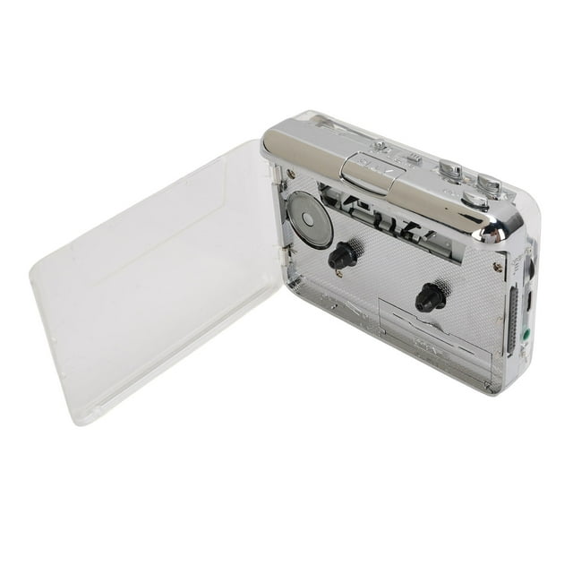 Reproductor De Casete, Convertidor De Casete A MP3, Rebobinado Automático, Cancelación De Ruido USB Con Conector Para Auriculares De 3,5 Mm Para Computadora Portátil