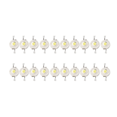 thumbnail image 3 of 400 Pcs High Power 2 Pin 3W White LED Bead Emitters 170-190Lm 6000K, 3 of 10