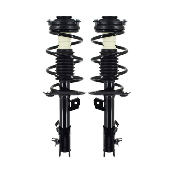 Pair Front Left-Right Quick Complete Strut - Coil Spring For 2008-2012 Nissan Rogue AWD