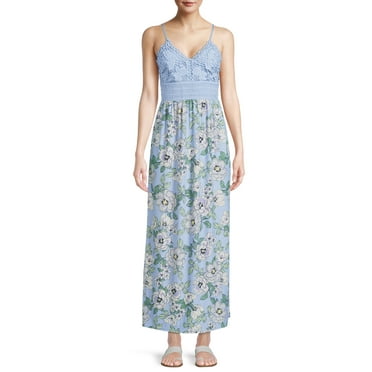 No Boundaries Juniors' Maxi Dress - Walmart.com