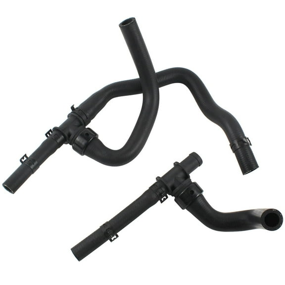 2PCS Rubber Heater Hose With Tee Return -Supply Assmely For 2008-2020 Dodge Journey 2.4VVT 5058437AK