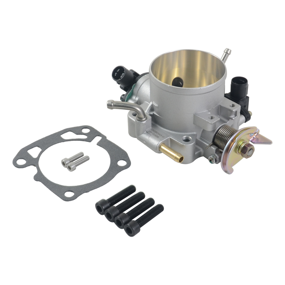 GELUOXI 70mm Throttle Body w/Calibrated TPS Sensor for Honda Civic B D H F Series 309-05-1050
