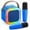 Dark Blue, variant on BONAOK Mini Karaoke Machine, Portable Karaoke Speaker with 2 Wilreless Microphones for Home Party, Birthday Gifts, Pink