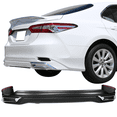 thumbnail image 2 of Ikon Motorsports Compatible with 2018-2024 Toyota Camry LE MD Style Rear Bumper Lip Diffuser With Chrome Trim, 2 of 8