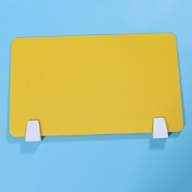 OULII 1Pcs Tabletop Privacy Divider Acrylic Desk Panel for Office and School Workspaces