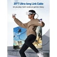 thumbnail image 4 of Firbon Link Cable 20FT Compatible with Oculus/Meta Quest 2/1, USB 3.2 Gen 1 Type A to C Charging Cable for VR Headset Gaming PC, High Speed Data Transfer and Fast Charge, 4 of 7