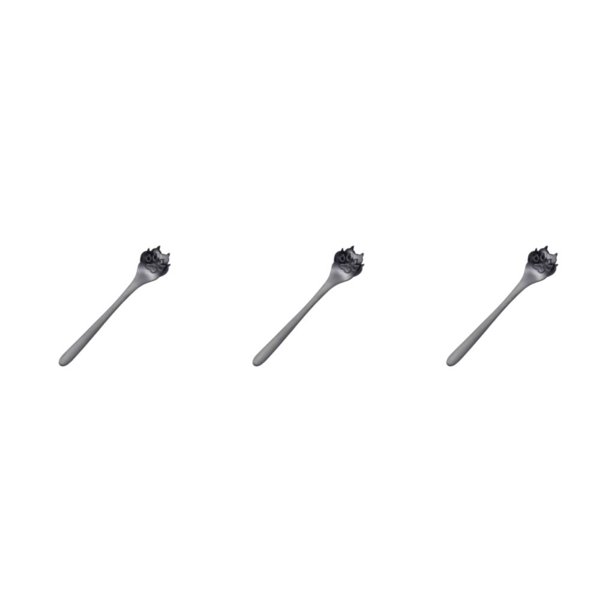 Injueey Cuchara de té imprescindible para té y postres diseñada para entusiastas del té cuchara de acero inoxidable cuchara de azúcar para Type1 NO1