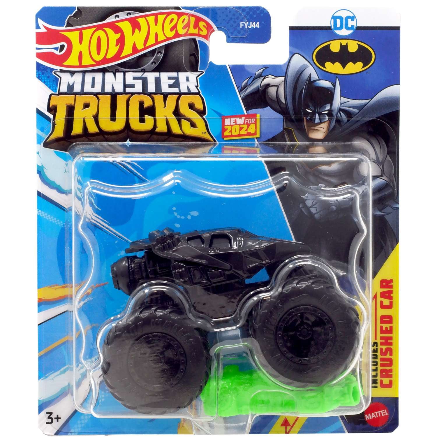 Hot wheels バッドマン　Monster truck Amazon.com: Hot Wheels Monster Trucks New for 2023 1:64 Scale