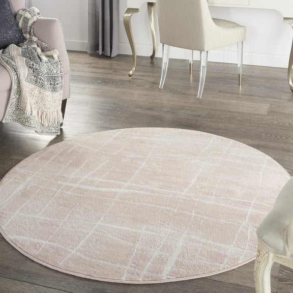 Nourison Home Modern Round Area Rug, 5' x Round