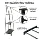 thumbnail image 3 of Perchero Organizador de Ropa | Estante Multifuncional con Ruedas | Perchero Triangular de Acero Inoxidable | Rack Organizador 3 en 1, 3 of 5