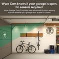 thumbnail image 3 of Restored Wyze Smart Garage Door Opener w/built-in HD Video, Remotely Control Garage Door, 1080p HD Video w/Color Night Vision, Two-Way Audio (Refurbished), 3 of 7