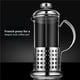 thumbnail image 5 of Yuarrent Hervidor de café, percolador de prensa, aparato de cocina, cafetera de filtrado profesional de acero inoxidable, mano de obra fina, Teteras, 5 of 6