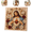 Pink, variant on DIY Jesus Pearl Art Kit, 3D Special Shape Diamond Painting for Adults, Religious Wall Art Frame, Christian Mosaic Craft Kit, Christ Pearl Gem Painting Crafts 7.87in x 7.87in Pink