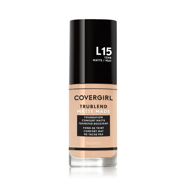 kalmeren Gezichtsvermogen Normaal gesproken COVERGIRL TruBlend Matte Made Liquid Foundation, L15 Porcelain, 1 fl oz, Moisturizing Foundation - Walmart.com kalmeren Gezichtsvermogen Normaal gesproken COVERGIRL TruBlend Matte Made Liquid Foundation, L15 Porcelain, 1 fl oz, Moisturizing Foundation - Walmart.com