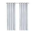 thumbnail image 7 of Loft Living Summer Sheer Grommet Indoor Curtain 52 x 63 in White, 7 of 7