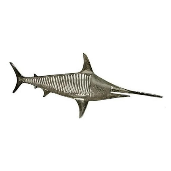 Metrotex Designs 14043 Swordfish Centerpiece Sculpture - Nickel