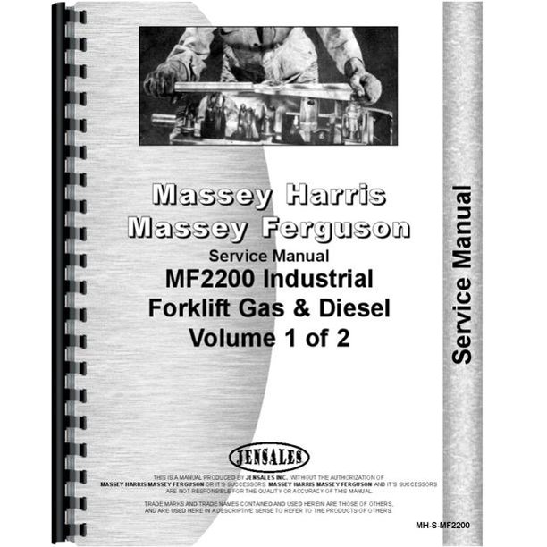 Massey Ferguson 20 Industrial Tractor Service Manual Walmart Com