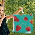 thumbnail image 5 of Dreamtimes Strawberry Soft Hand Towels 2-Piece Absorbent Bath Towel Decorative Fingertip Towels for Bathroom Gym Spa Hotel Beach Swimming Pool,14.4" x 28.3", 5 of 7