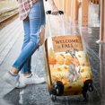 thumbnail image 3 of Welcome Fall Italian Greyhound Cozy Autumn Field Pumpkins Golden Leaves Travel Luggage Cover Greyhound Dog Lover Suitcase Dust Protective Decor - 12013, 3 of 5