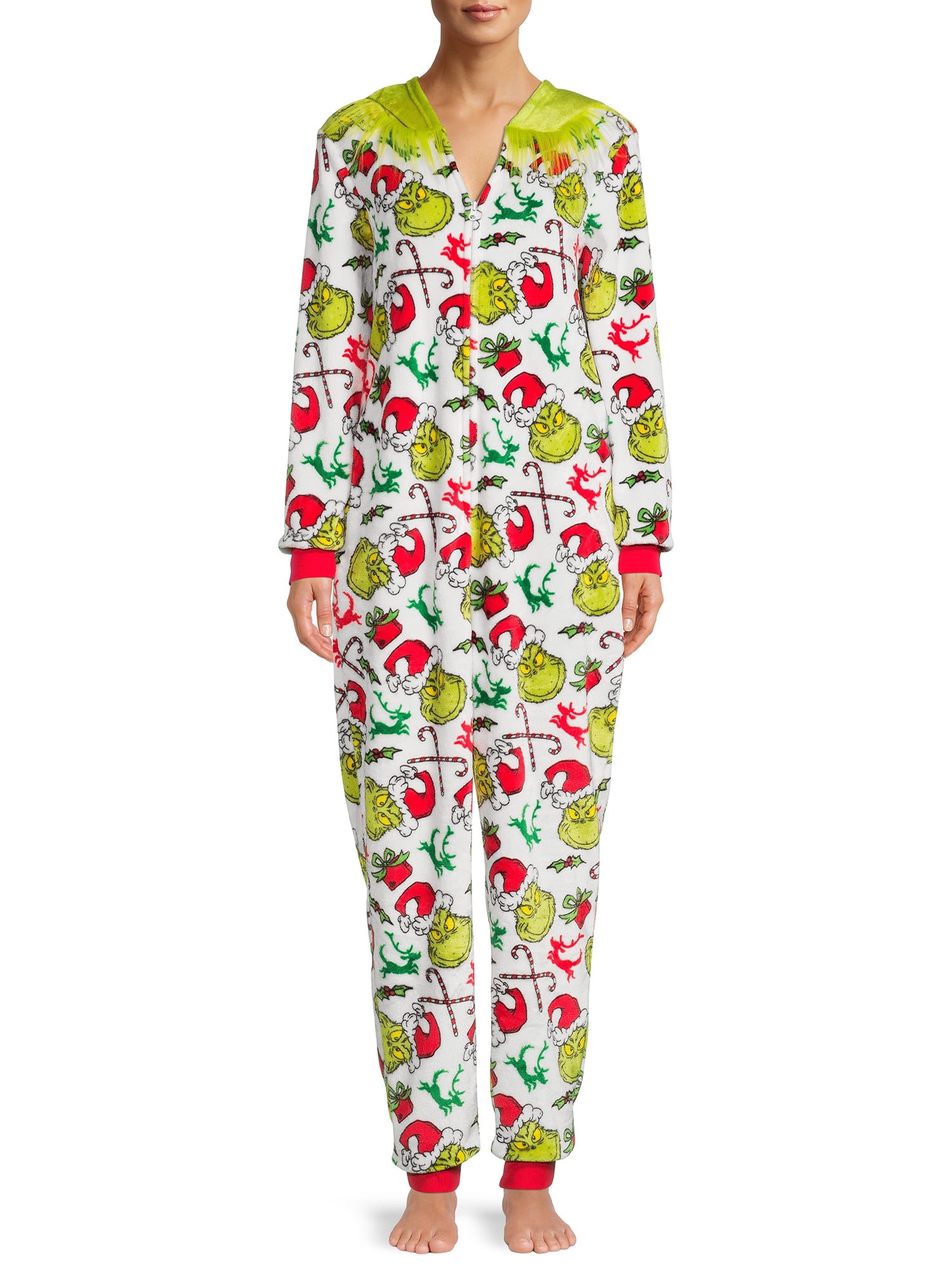 Buy Grinch Women’s Super Minky Union Suit with Pockets Online at Lowest ...