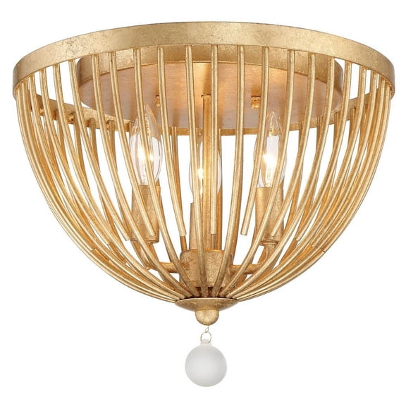 Crystorama Lighting - Three Light Ceiling Mount - Ceiling Mount - Duval - 3