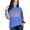 Flo Blue, variant on I'm the Birthday Girl, Party Themed, Groovy Retro Wavy Text, Denim Comfort Colors T-Shirt, Small