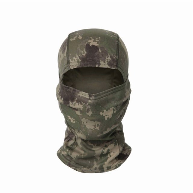 Polyester Tactical Headgear Set for Summer Outdoor Activities - Breathable, Sweat-Absorbent, 4-Way Stretch Head Covers with Exquisite Stitching, Ideal for Hiking, Cycling & Climbing - Includes Ruins