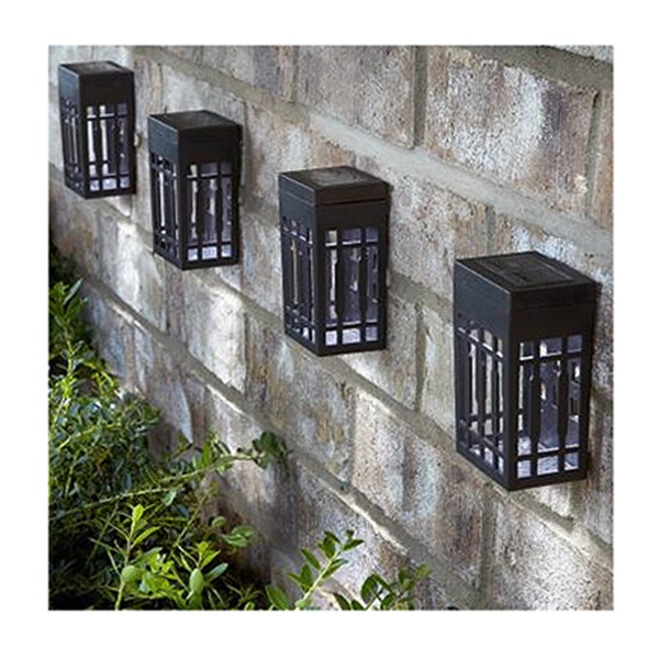 Fs 4Pk Sol Wall Light