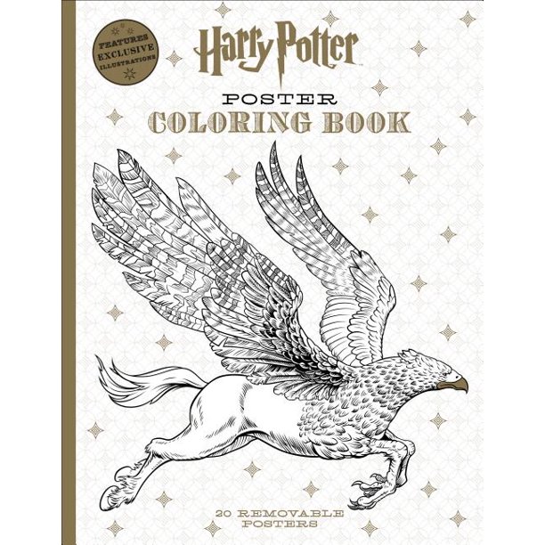 Download Harry Potter Harry Potter Poster Coloring Book Harry Potter Paperback Walmart Com Walmart Com